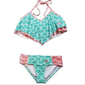 Roxy girl cute 2 piece  swimsuit (BRAND NEW  )